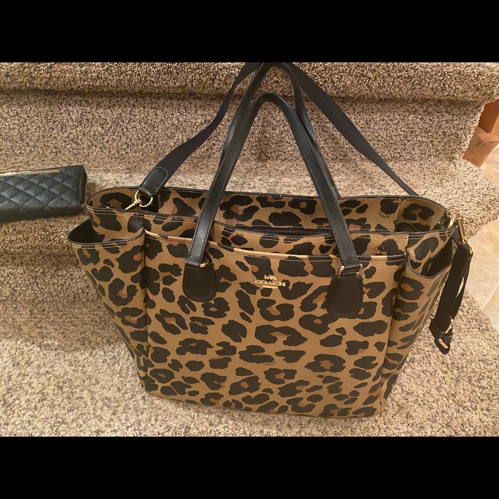 Coach diaper bag